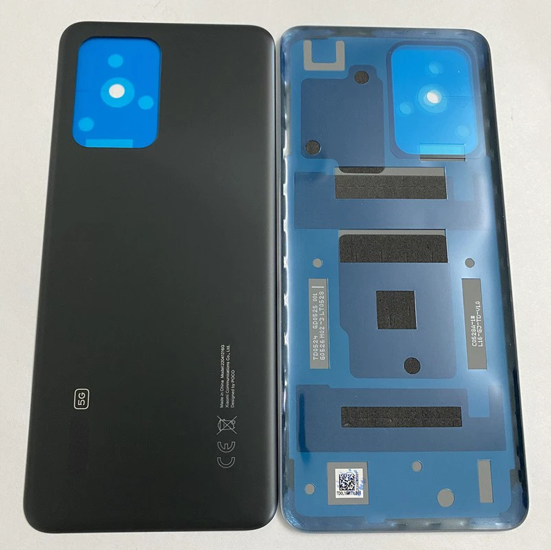 Задняя крышка для Xiaomi Poco X4 GT 22041216G черная оригинал Китай 04996 фото