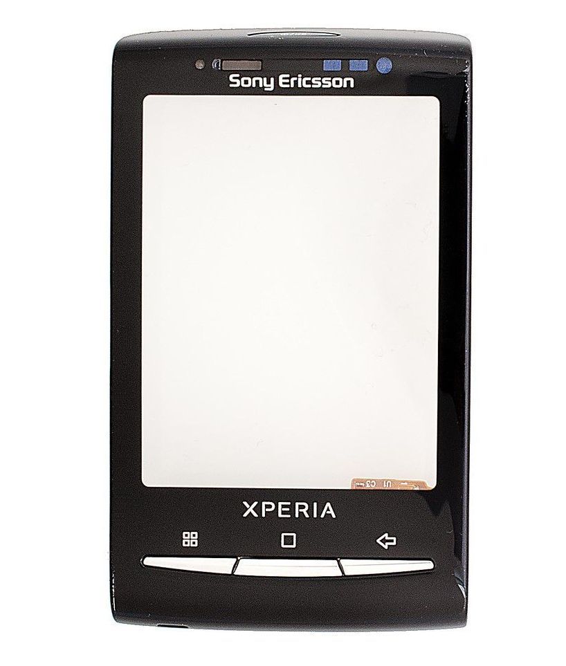 Сенсор (тачскрин) Sony Ericsson X10 Xperia mini и рамкой черный 00581 фото
