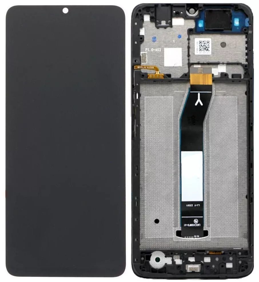 Дисплей для Xiaomi Redmi A3 23129RN51X, 23129RN51H с рамкой черный 29225 фото