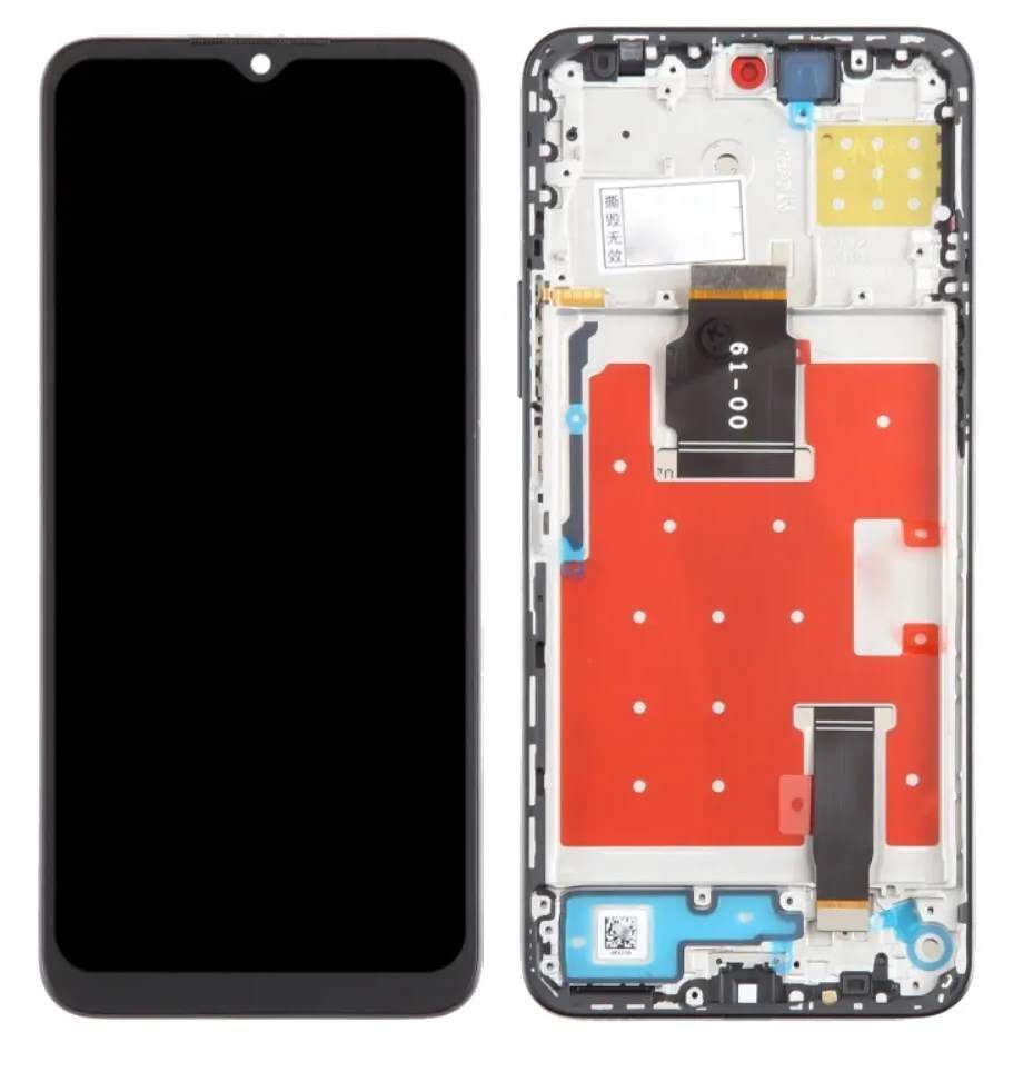 Дисплей для Honor X8a CRT-LX1, CRT-LX2, Honor 90 Lite с рамкой черный 29173 фото